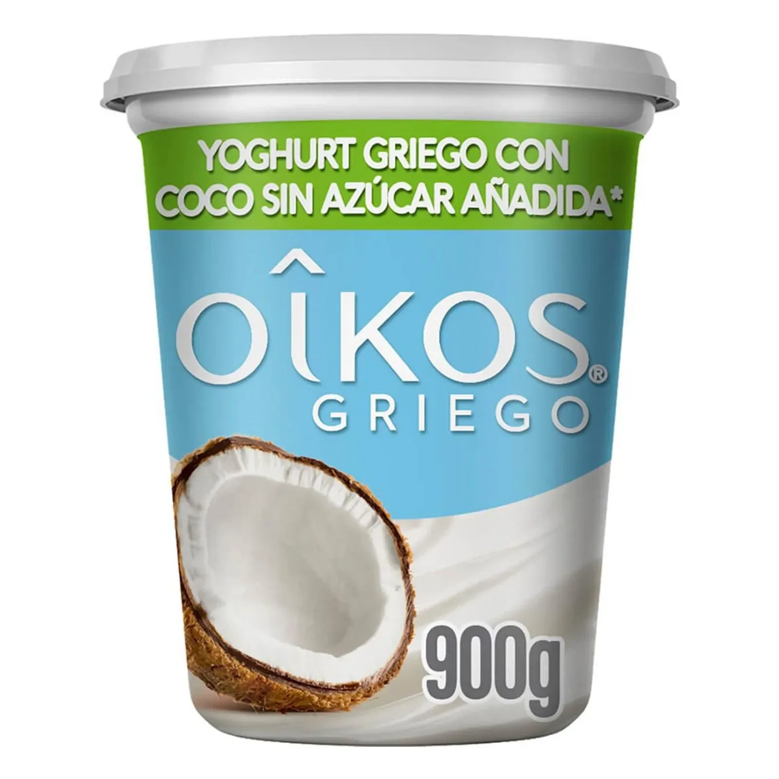 Yoghurt Oikos Griego Deslactosado Coco 900g