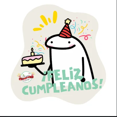 💟 Sticker Forkie con frase adecuada a la ocasión