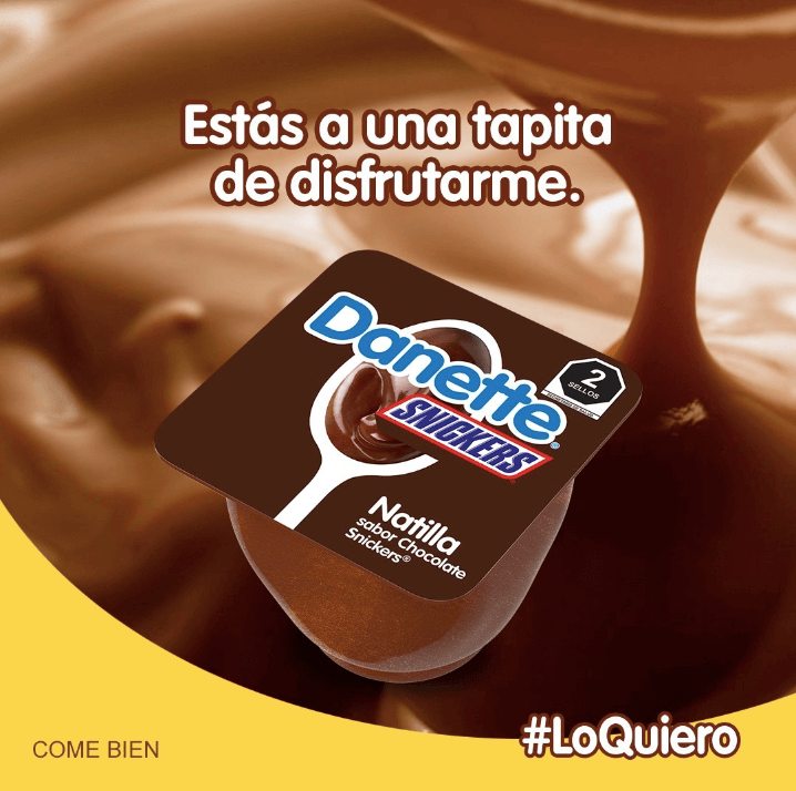 🍮Natilla Danette - Sabor Chocolate o Vainilla